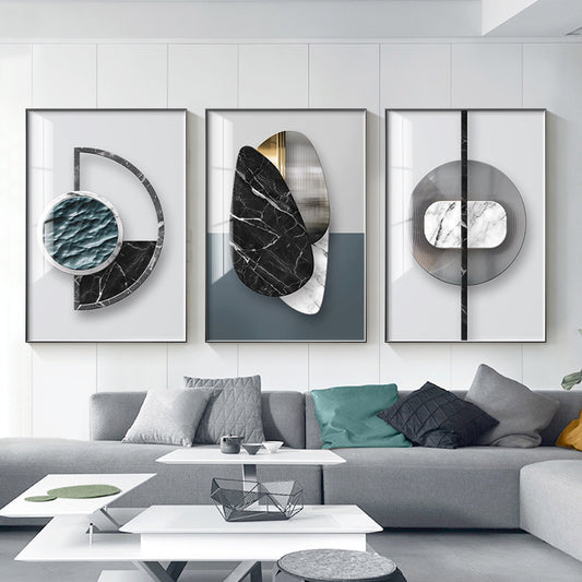 Abstract Geometric Canvas Painting Picture Home Decor Wall Poster - The Number 1 Things