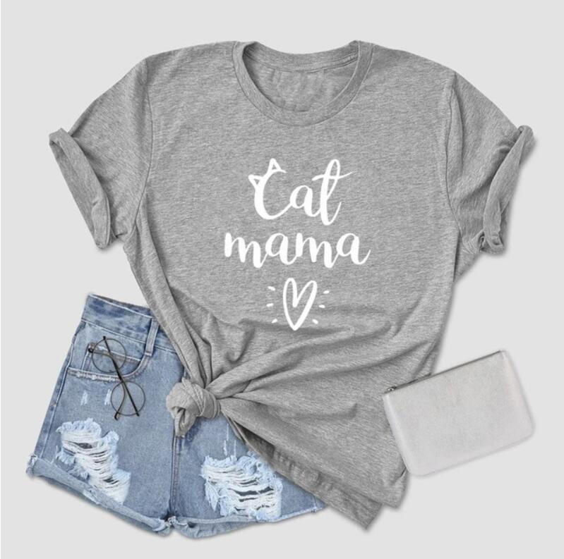 Cat Mama Graphic Tee - The Number 1 Things