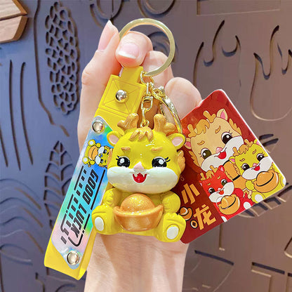 Creative Fashion Small Dragon New Year Keychain Pendant - The Number 1 Things