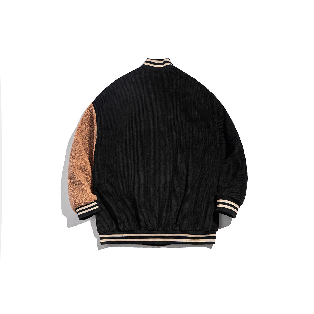 Japanese Retro Bear Flocking Work Jacket