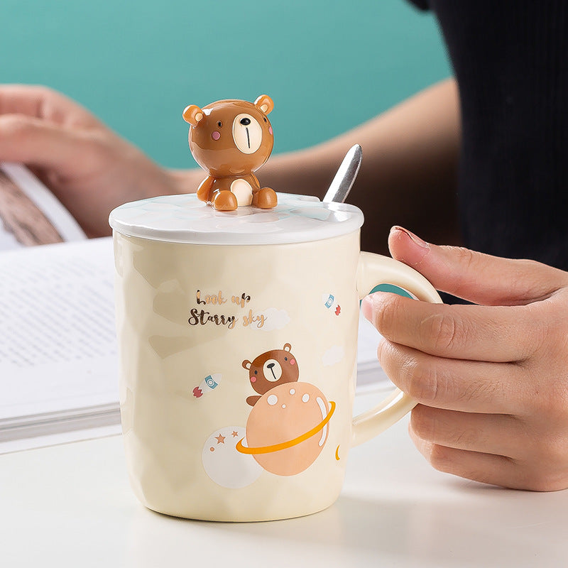 Animal Cartoon Creative Stereoscopic Mugs - The Number 1 Things