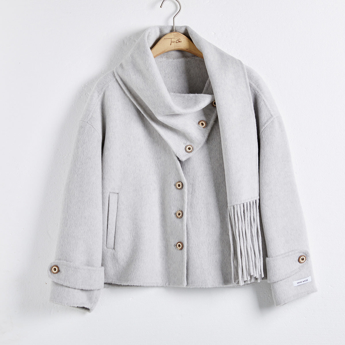 Autumn And Winter New Gentle Elegant Woolen Coat