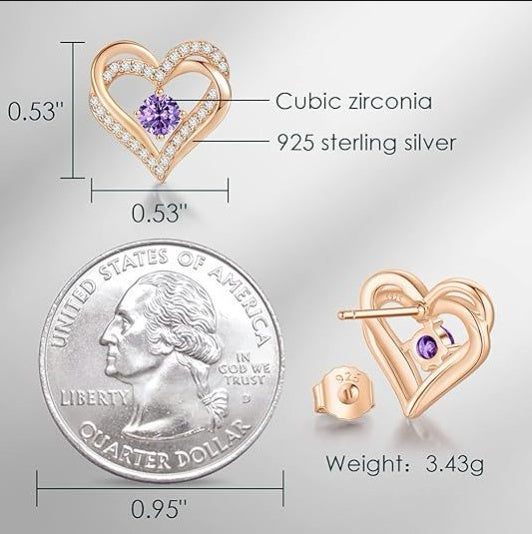 Heart Shaped Earrings - The Number 1 Things