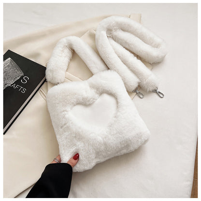 Love Handbags Winter Plush Shoulder Bags For Women - The Number 1 Things