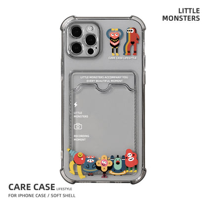 iPhone Cover With Card Holder Cartoon iPhone Case - The Number 1 Things