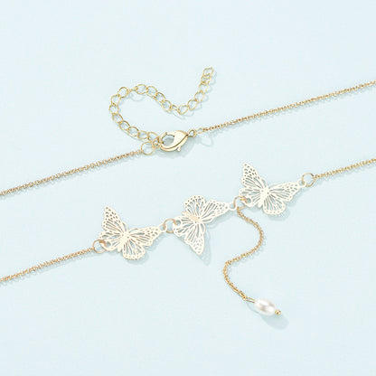 Sweet Commuter Student Necklace Pure Color Women's Jewelry - The Number 1 Things
