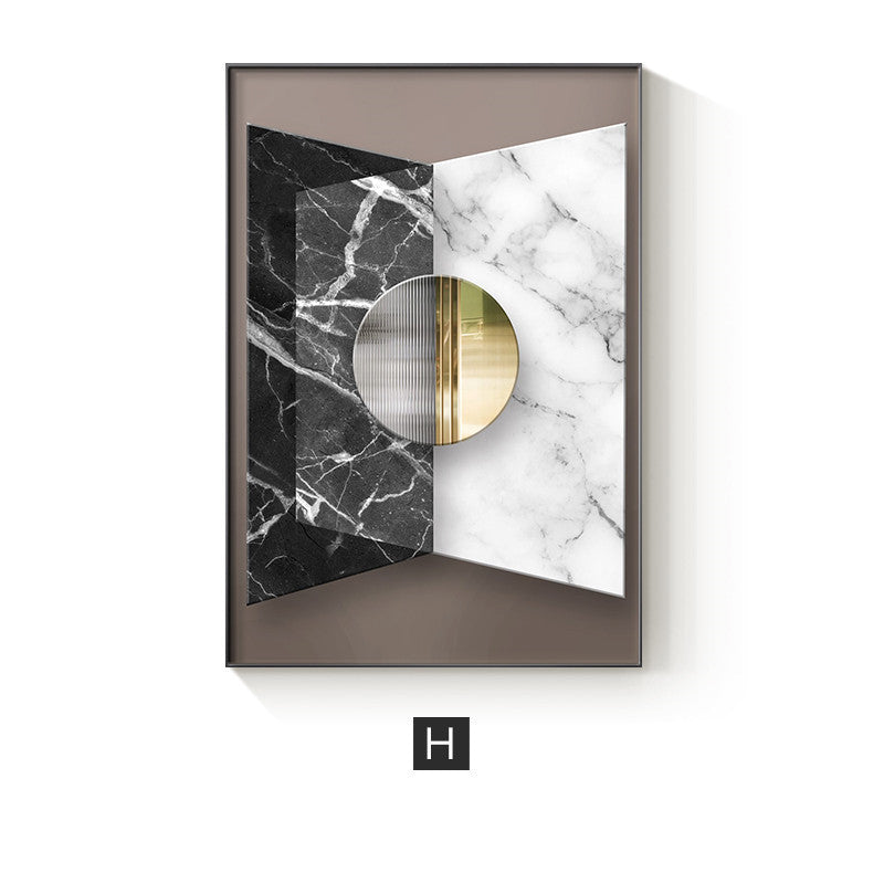 Abstract Geometric Canvas Painting Picture Home Decor Wall Poster - The Number 1 Things