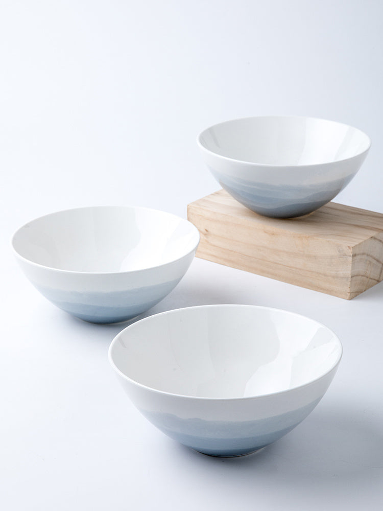 Solid Color Personalized Home Creative Ceramic Noddle Bowl - The Number 1 Things