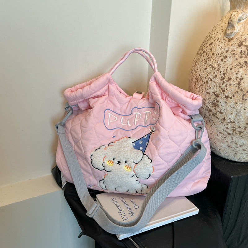 Cute Cartoon Embroidery Bag