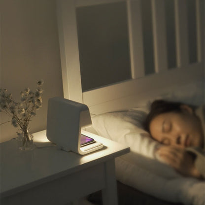 3 In 1 Bedside Lamp Wireless Charging LCD Screen Alarm Clock Wireless Phone Charger - The Number 1 Things