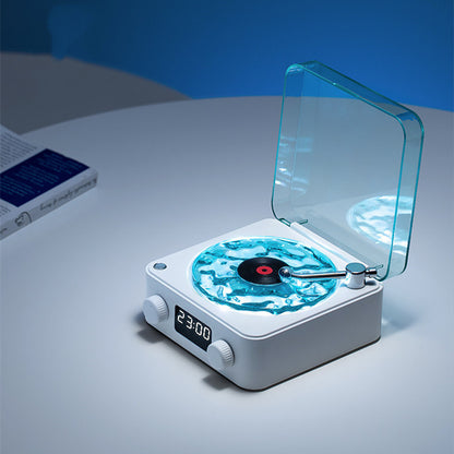 Retro Turntable Speaker Vinyl Record Player With Projection Lamp Effect - The Number 1 Things
