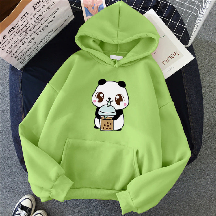 Lazy Style Loose Korean Style Hooded Top - The Number 1 Things
