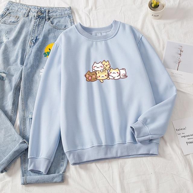 New Printed Sweater Loose Casual Men And Women Loose Round Neck Top - The Number 1 Things