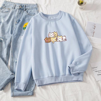 New Printed Sweater Loose Casual Men And Women Loose Round Neck Top - The Number 1 Things