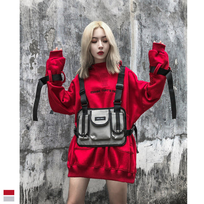 High Street Hooded Loose Letter Embroidered Sweatshirt - The Number 1 Things