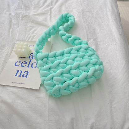 Icelandic Super Thick Wool Diy Hand Knitted Bag - The Number 1 Things