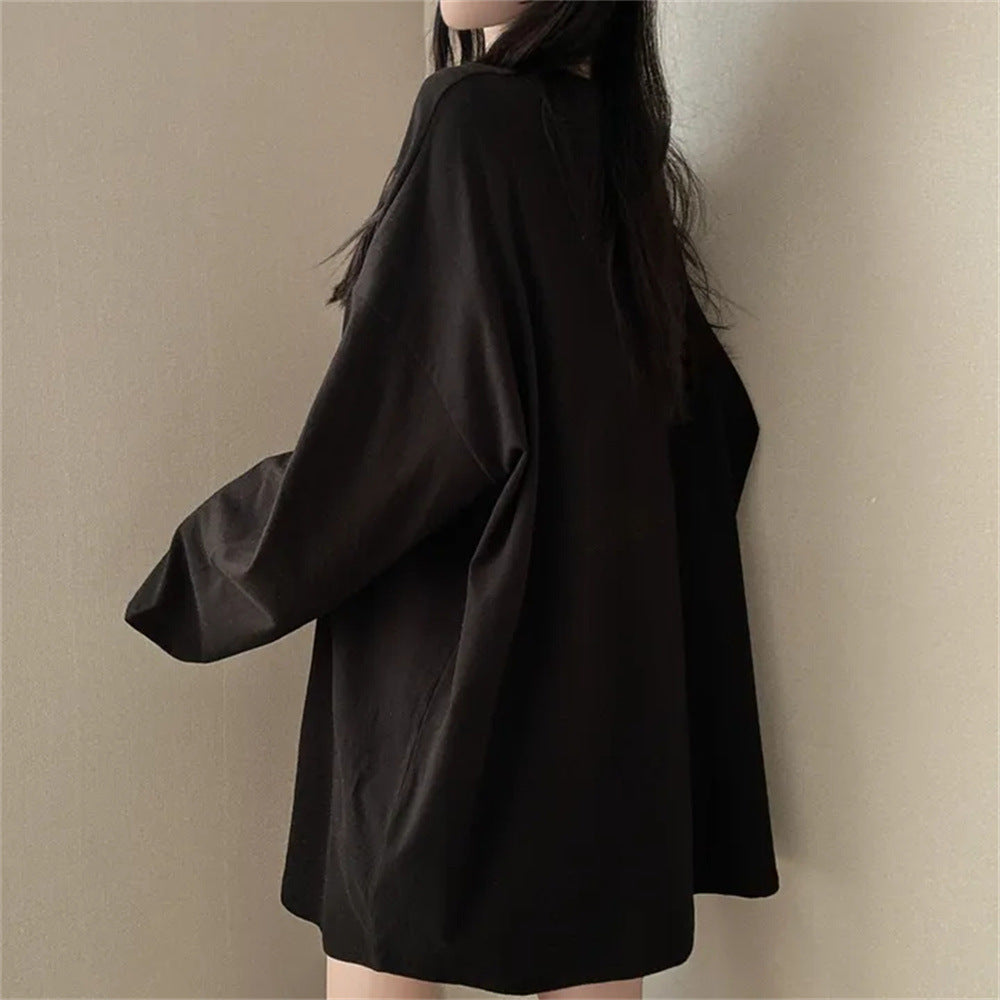 Design Sense Niche Chic Top Round Neck Mid-length - The Number 1 Things