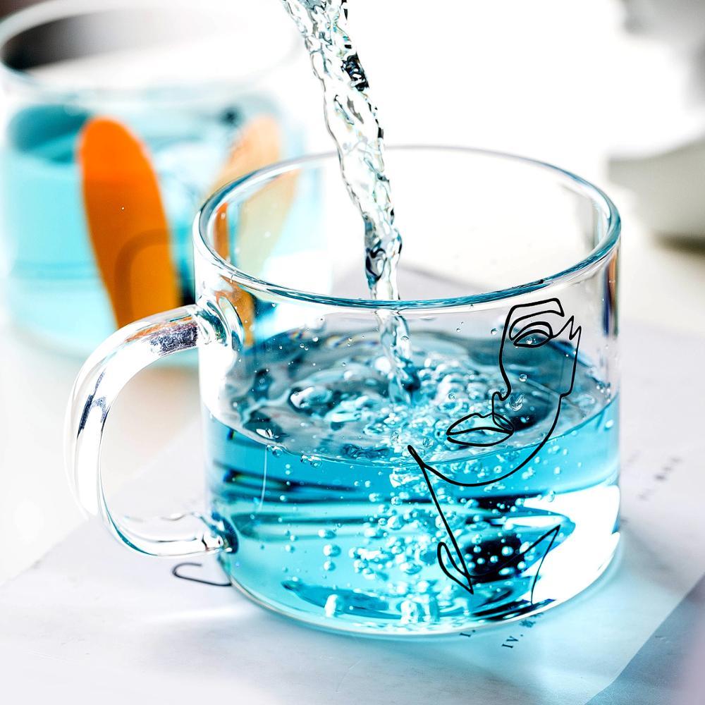 Original Glass Ins Style Simple And Creative Water Cup Home Cute Milk Cup Tea Cup Female - The Number 1 Things
