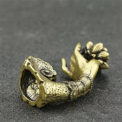 Antique Buddha Hand Incense Stick Incense Stove Brass Artifact Tabletop Decoration - The Number 1 Things