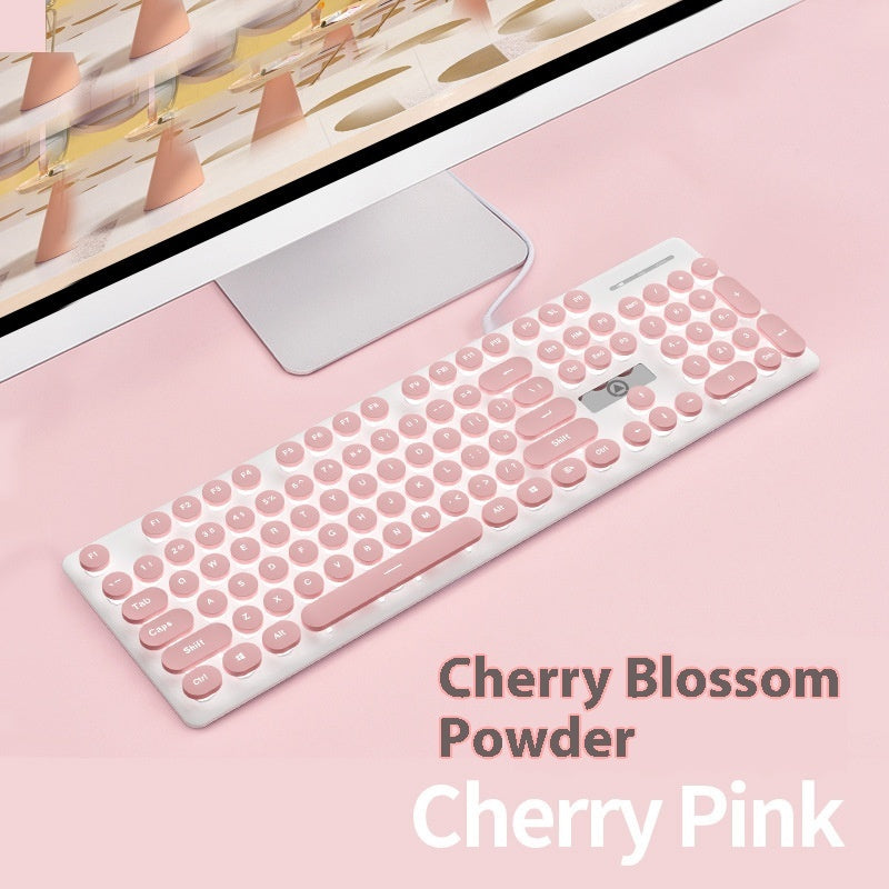 Punk Mechanical Feeling Keyboard Luminous Computer Notebook Accessories - The Number 1 Things