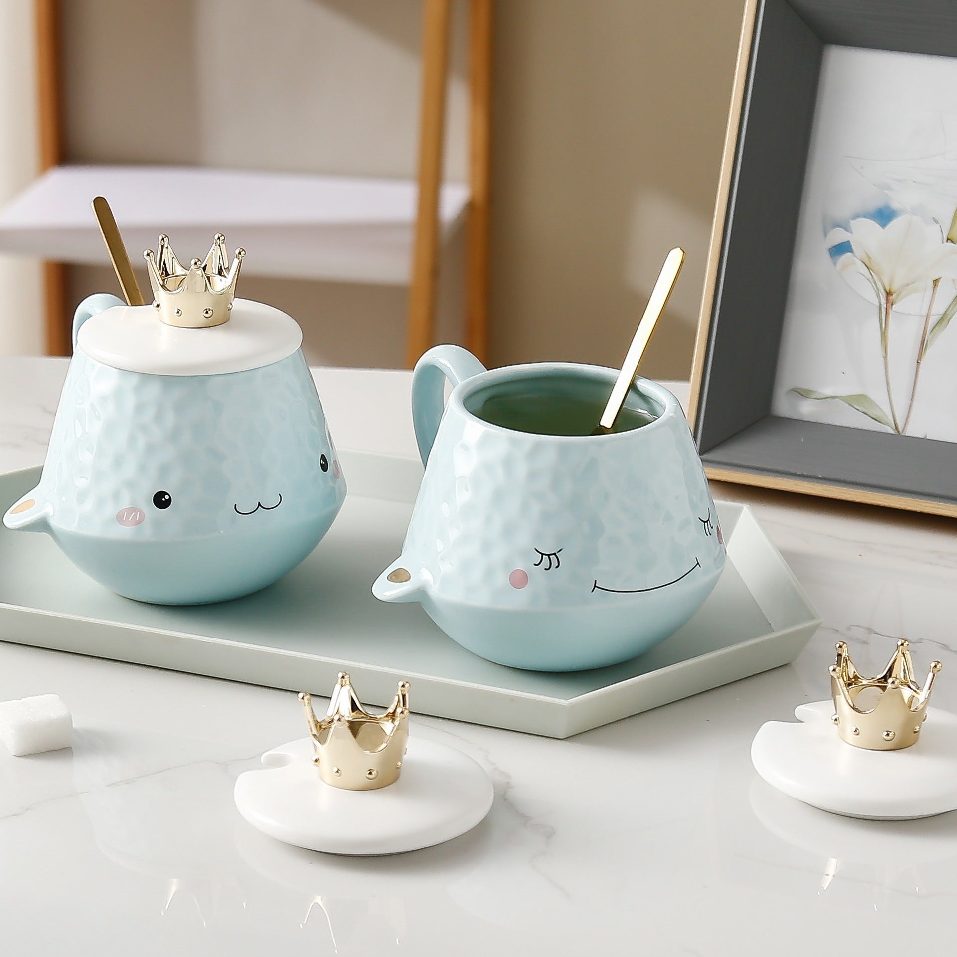 Cute Dolphin Baby Ceramic Water Cup Creative Cartoon - The Number 1 Things
