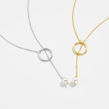S925 Sterling Silver Drop Lariat Necklace - The Number 1 Things