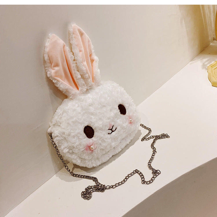 Rabbit plush shoulder bag - The Number 1 Things