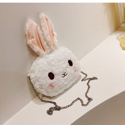 Rabbit plush shoulder bag - The Number 1 Things