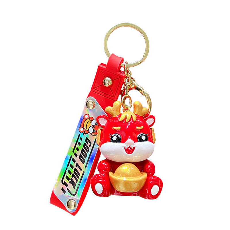 Creative Fashion Small Dragon New Year Keychain Pendant - The Number 1 Things