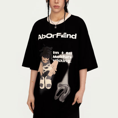 T-shirt Men And Women Couple Loose Fashion Brand