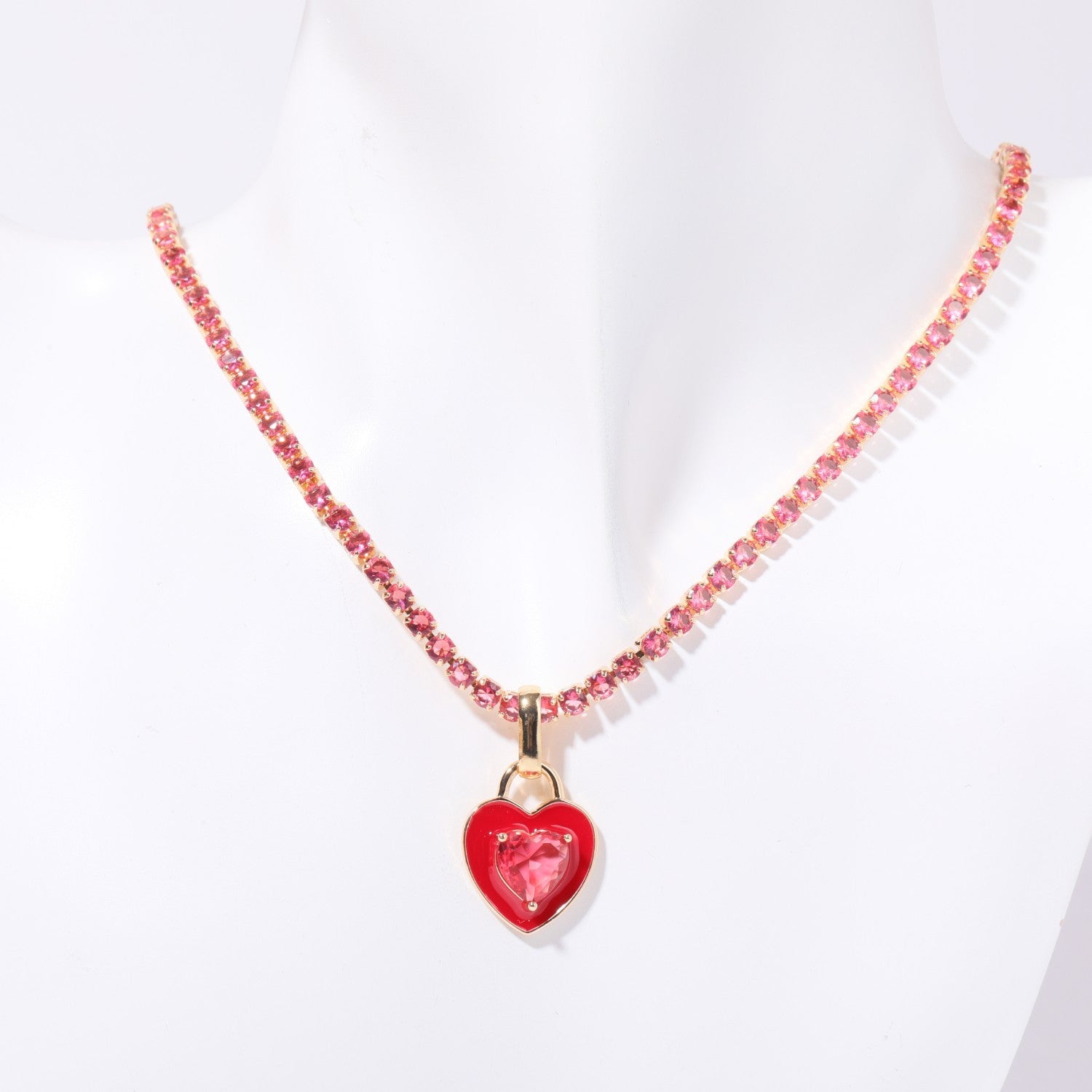 Female Beccarite Tennis Chain Color Zircon Necklace - The Number 1 Things