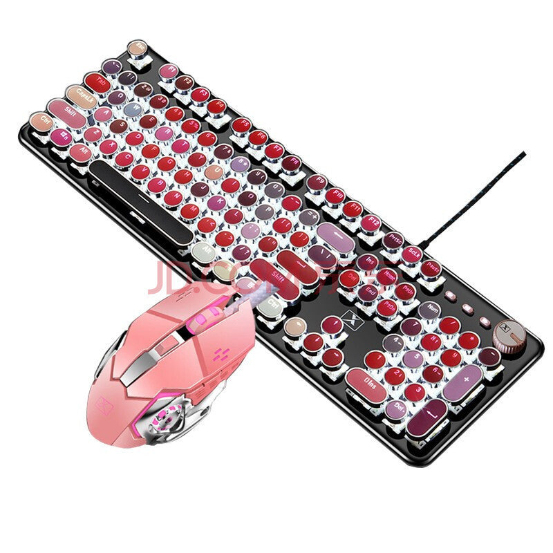 Cute Green Axis Round Key Gaming Keyboard - The Number 1 Things