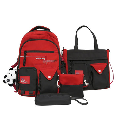 Large Capacity S Harajuku Trendy Cool All-match Schoolbag Early High School And College Student Backpack - The Number 1 Things