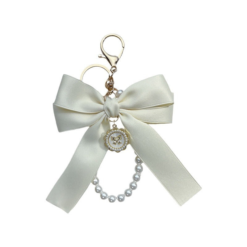 Bow Pearl Metal Keychains Decoration - The Number 1 Things