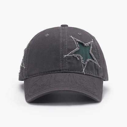 Letter Embroidery Baseball Cap For Men And Women