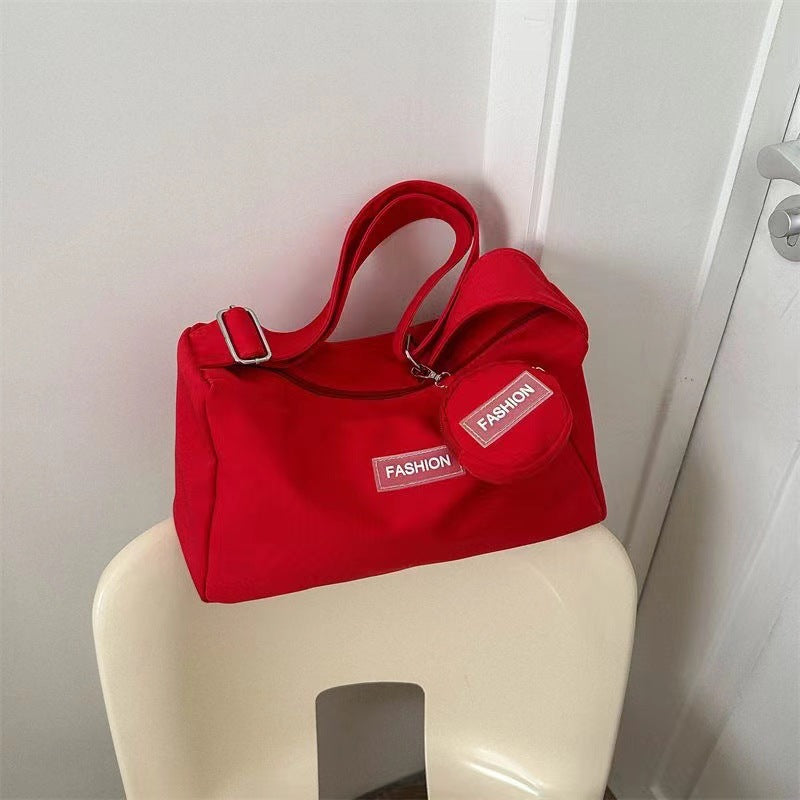 Women's Large-capacity Solid Color Shoulder Bag - The Number 1 Things