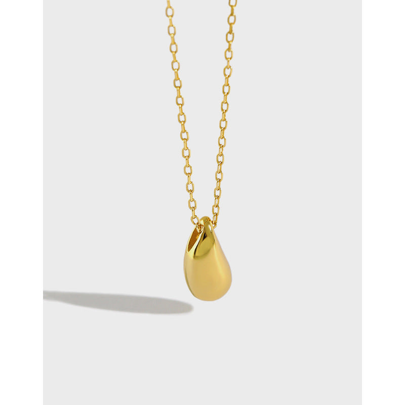 Simple S925 Sterling Silver Drop Pendant Necklace For Women - The Number 1 Things
