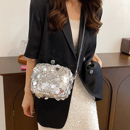 Sequin Women Large Capacity Chain One-shoulder Crossbody Bag - The Number 1 Things
