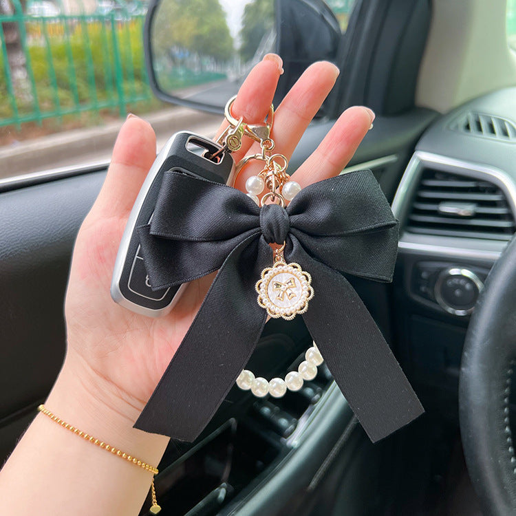 Bow Pearl Metal Keychains Decoration - The Number 1 Things