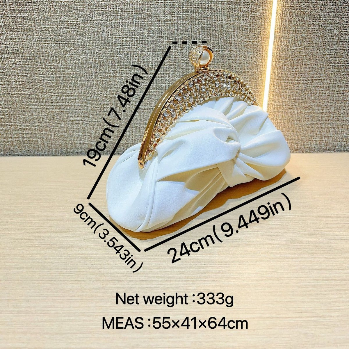Diamond-embedded High-grade Socialite Clutch Mini - The Number 1 Things