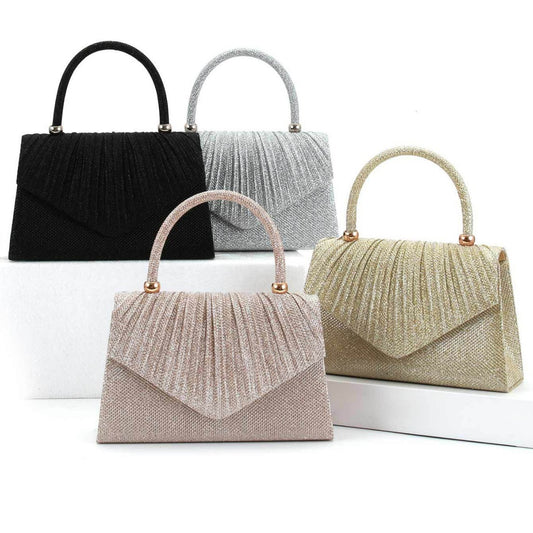 Pure Color Sequins Simple And Portable Women's Exquisite All-match Bag - The Number 1 Things