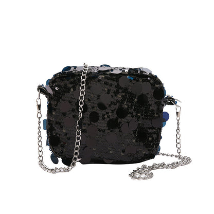 Sequin Women Large Capacity Chain One-shoulder Crossbody Bag - The Number 1 Things