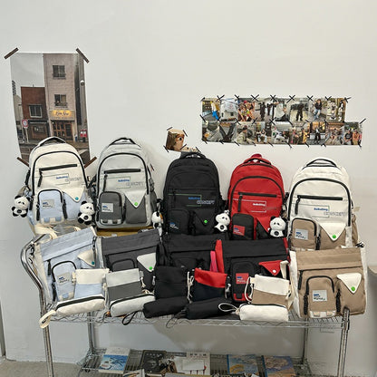 Large Capacity S Harajuku Trendy Cool All-match Schoolbag Early High School And College Student Backpack - The Number 1 Things