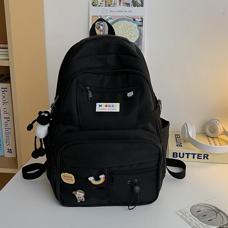 Fashion Color Contrast Large Capacity Travel Backpack - The Number 1 Things