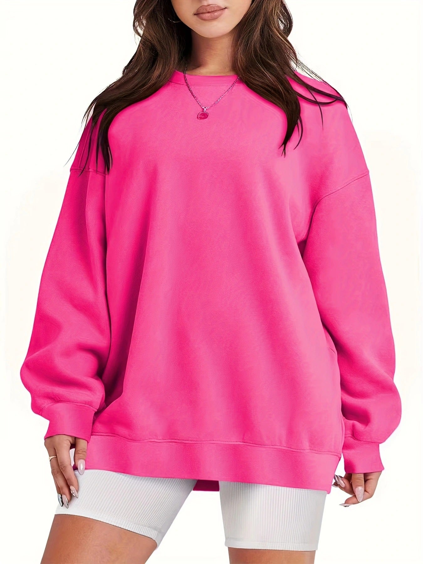 Oversized Sweatshirt Sweater