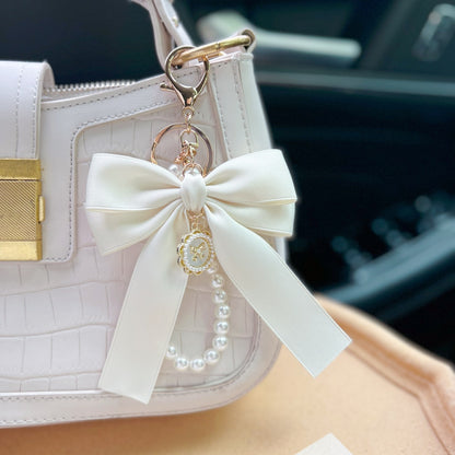 Bow Pearl Metal Keychains Decoration - The Number 1 Things