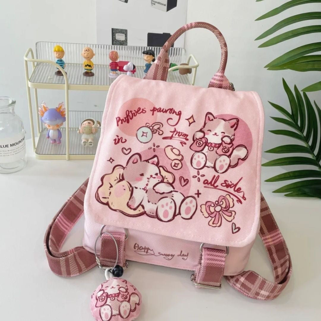 Lightweight And Large Capacity Cute Design Canvas Bag - The Number 1 Things