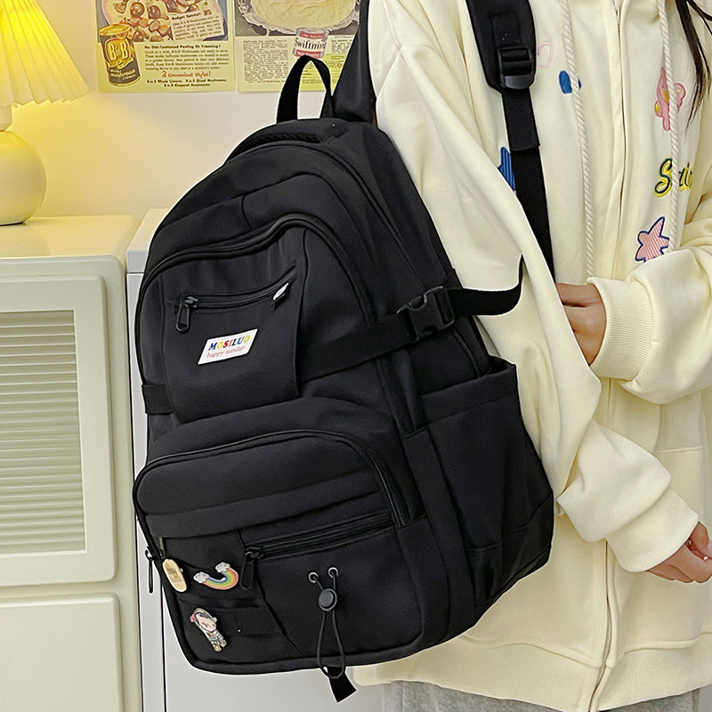 Fashion Color Contrast Large Capacity Travel Backpack - The Number 1 Things