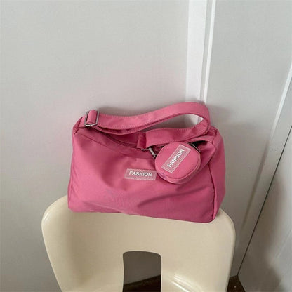Women's Large-capacity Solid Color Shoulder Bag - The Number 1 Things