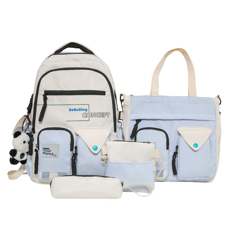 Large Capacity S Harajuku Trendy Cool All-match Schoolbag Early High School And College Student Backpack - The Number 1 Things